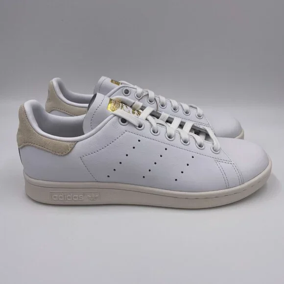 adidas Stan Smith White Women's Shoes - Picture 1 of 8